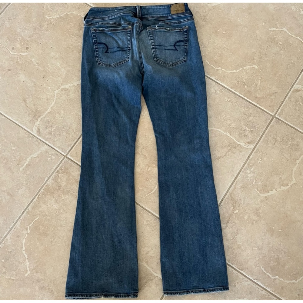 American Eagle Retro Flare Kick Boot Denim Jeans StretchX 6